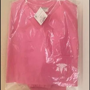 Toddler Pink “Nurse In Training” scrubs
